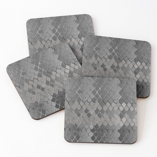 Item preview, Mermaid Scales Silver Gray Glam #1 (Photo of Glitter Only - Not Reflective) designed and sold by Anita's & Bella's Art.