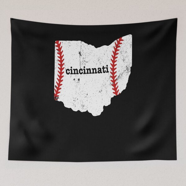 Aperçu de l'œuvre Cincinnati Shirt Softball Shirt Maillot de baseball pour jeunes créée et vendue par shoppzee.