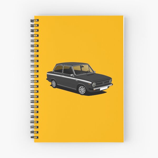 Item preview, DAF 66 - car illustration - black designed and sold by knappidesign.