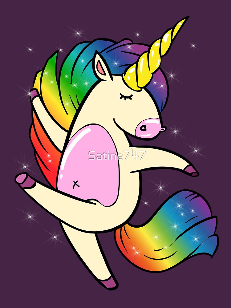 "Unicorn Dancing" Tshirt for Sale by Satine747 Redbubble lgbt t