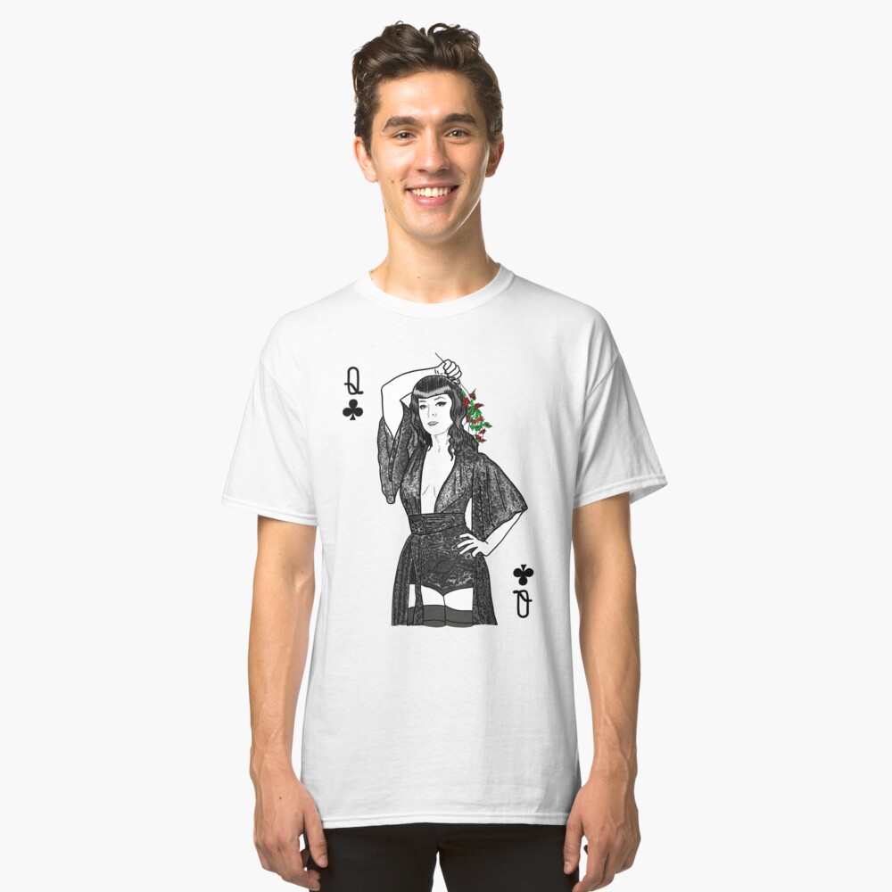 Queen of Clubs Classic T-Shirt