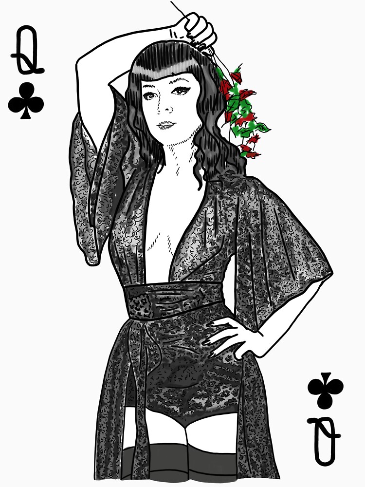 Queen of Clubs by fullrangepoker