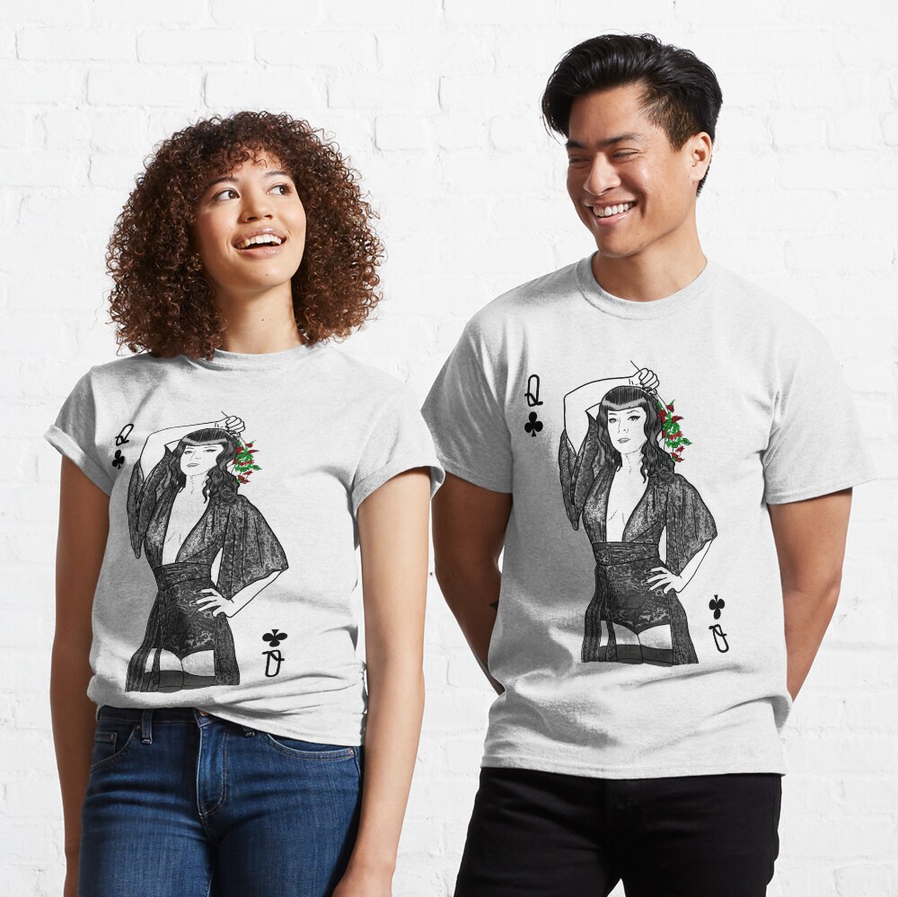 Queen of Clubs Classic T-Shirt