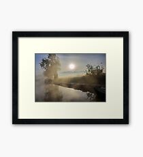 First Frosty Morning at Clifton-Upon-Dunsmore Framed Print