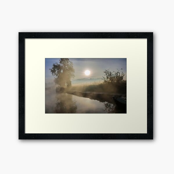 First Frosty Morning at Clifton-Upon-Dunsmore Framed Art Print
