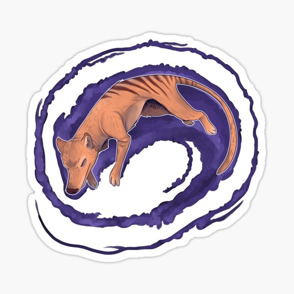 Item preview, Thylacine swirl designed and sold by ReneeV.