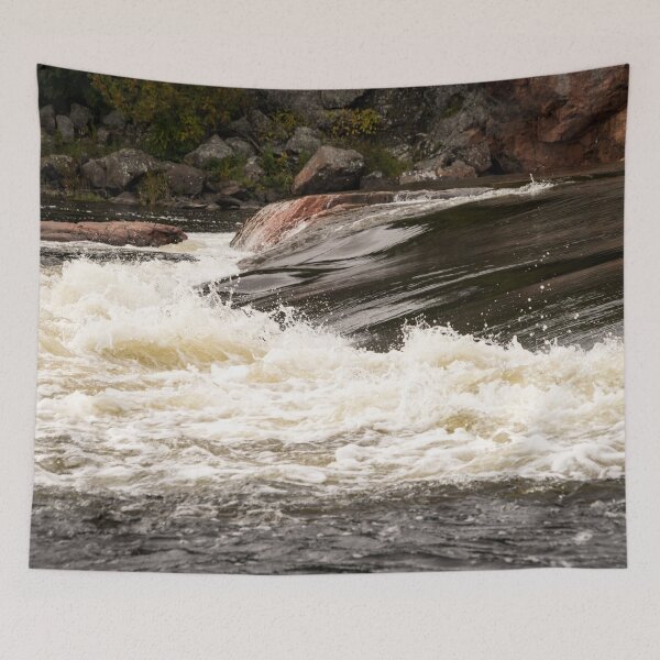 Item preview, Chiaroscuro Rapids - Mississagi River Rush  designed and sold by Georgia Mizuleva.