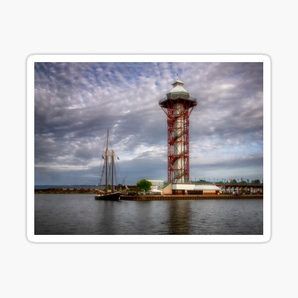 Item preview, Bicentennial Tower and Lettie G. Howard  designed and sold by Kathy Weaver.