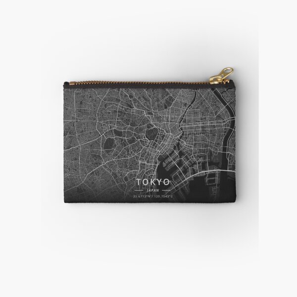 Item preview, Tokyo, Japan Dark Map designed and sold by DesignerMapArt.