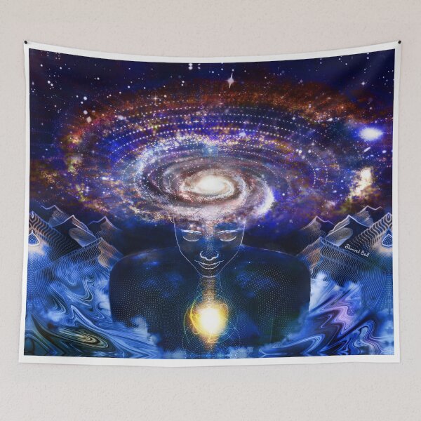 Item preview, Trippy Psychedelic Psy Art - Cosmic Consciousness designed and sold by Shmueli Bell.