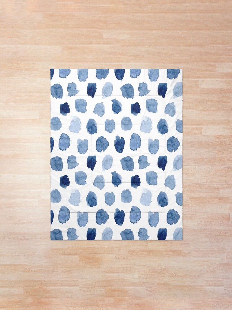 Alternate view of Indigo Love Comforter