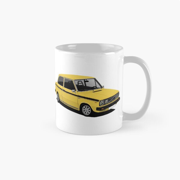 Item preview, V 66 saloon -  illustration -  yellow designed and sold by knappidesign.