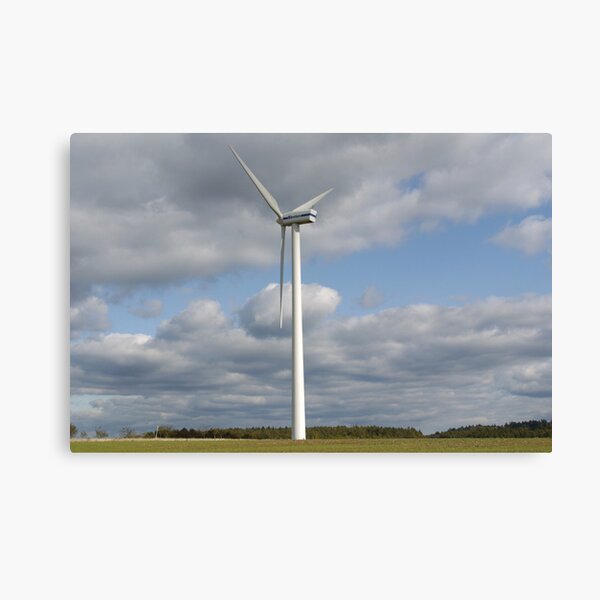 Wind Energy Plant Canvas Print