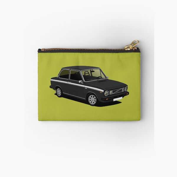 Item preview, V 66 saloon - young timers illustration -  black designed and sold by knappidesign.