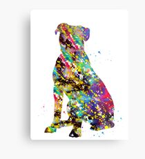 American bulldog Metal Print