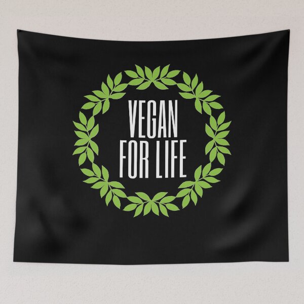 Item preview, VEGAN FOR LIFE designed and sold by styleofpop.