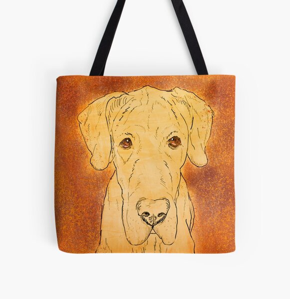 Odis the Great Dane All Over Print Tote Bag