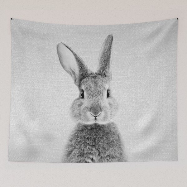 Item preview, Rabbit - Black & White designed and sold by galdesign.