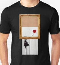 BANKSY GIRL WITH BALLOON SELF DESTRUCTS Unisex T-Shirt