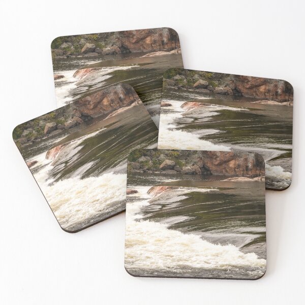 Item preview, Chiaroscuro Rapids - Mississagi River Sleek and Rough Waterflow designed and sold by Georgia Mizuleva.