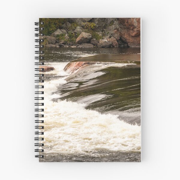 Item preview, Chiaroscuro Rapids - Mississagi River Sleek and Rough Waterflow designed and sold by Georgia Mizuleva.