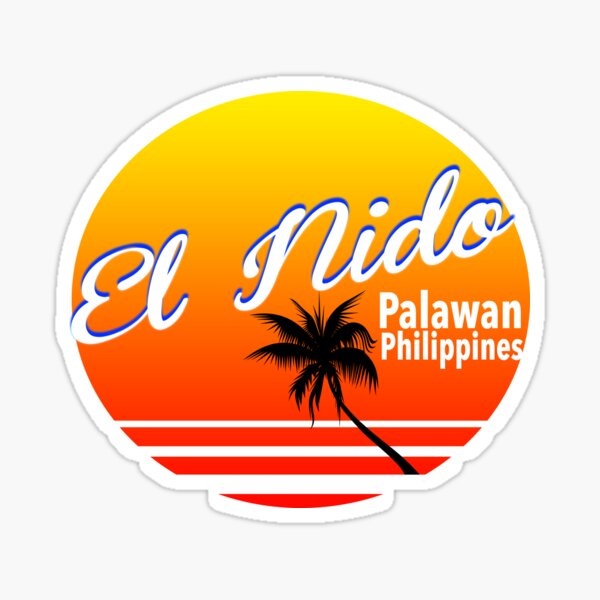 Palawan Beach Stickers Redbubble