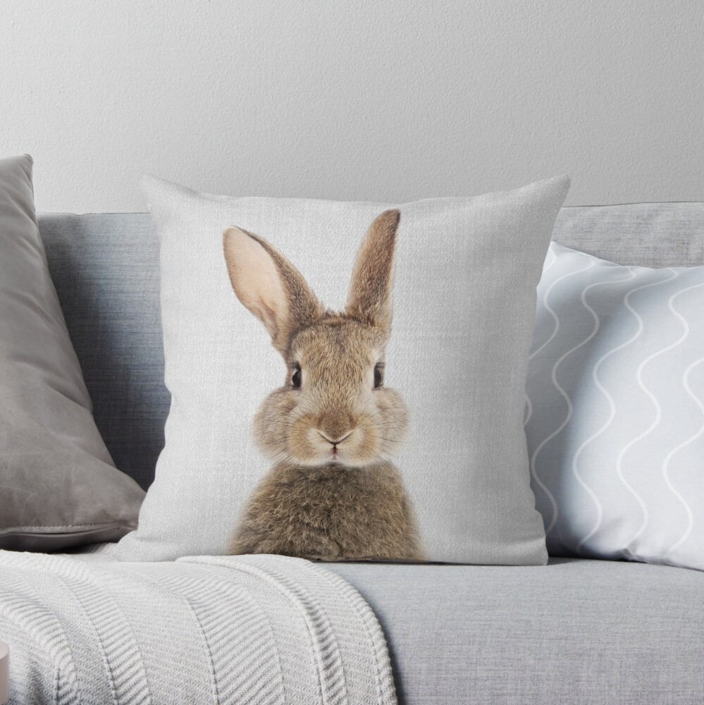 rabbit shaped pillow