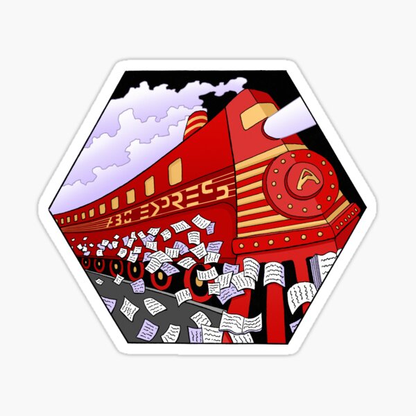 Education Train Sticker