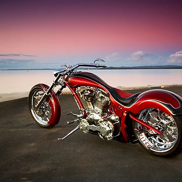 Artwork thumbnail, Custom Chopper by Tony Rabbitte