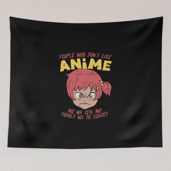 Item preview, People who don't like anime designed and sold by MooonTees.