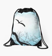 Migratory birds Drawstring Bag