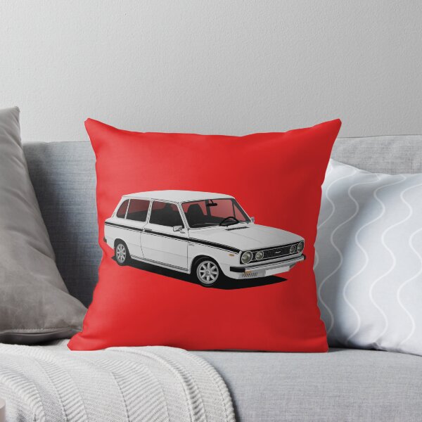 Item preview, DAF 66 Combi - illustration - white designed and sold by knappidesign.