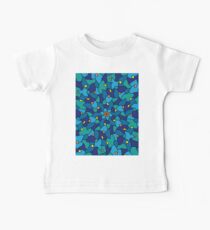 Blue Mandala Baby Tee