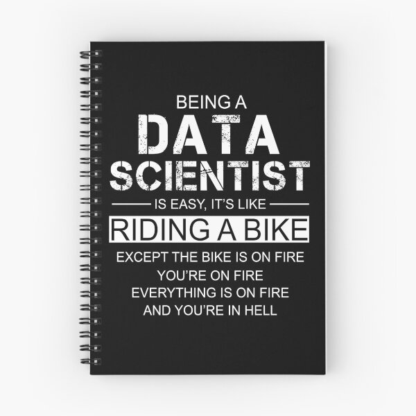 Item preview, Being A Data Scientist Is Easy Like Riding A Bike designed and sold by berryferro.