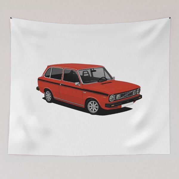 Item preview, V 66 Combi - 66 Marathon illustration - red designed and sold by knappidesign.