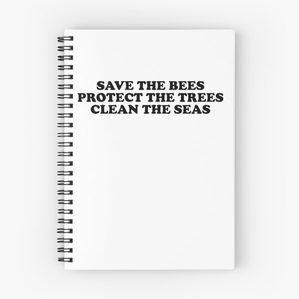 Item preview, save the bees protect the trees clean the ocean designed and sold by House Sparrow.