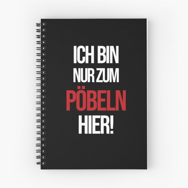 Artikelvorschau, Ich bin nur zum Pöbeln hier entworfen und verkauft von House Sparrow.