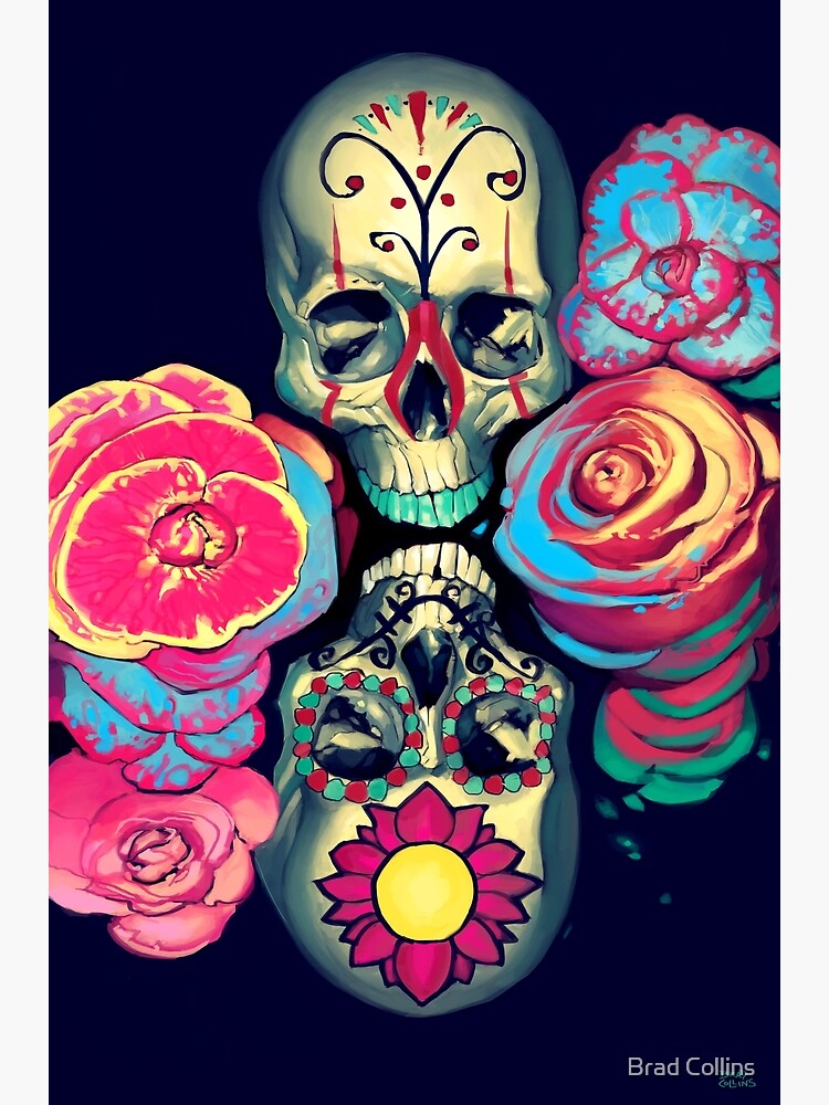 Skulls & Flowers Multicolor