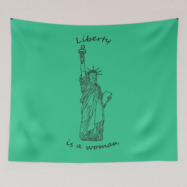 Item preview, Liberty is a Woman designed and sold by GraceT26.
