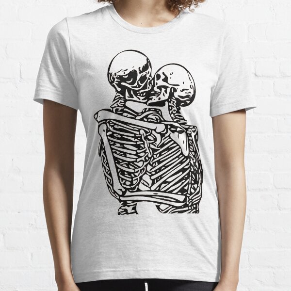 Kissing skeletons rib cage Essential T-Shirt