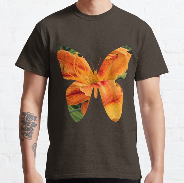 Daylily butterfly Classic T-Shirt