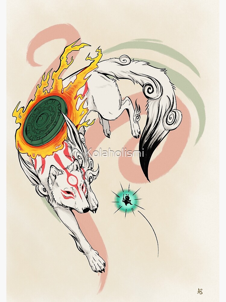 Okami Amaterasu | Greeting Card