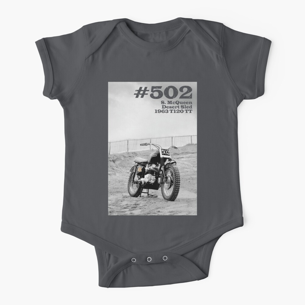 No 502 Steves Desert Sled Baby One Piece By Rogue Design Redbubble