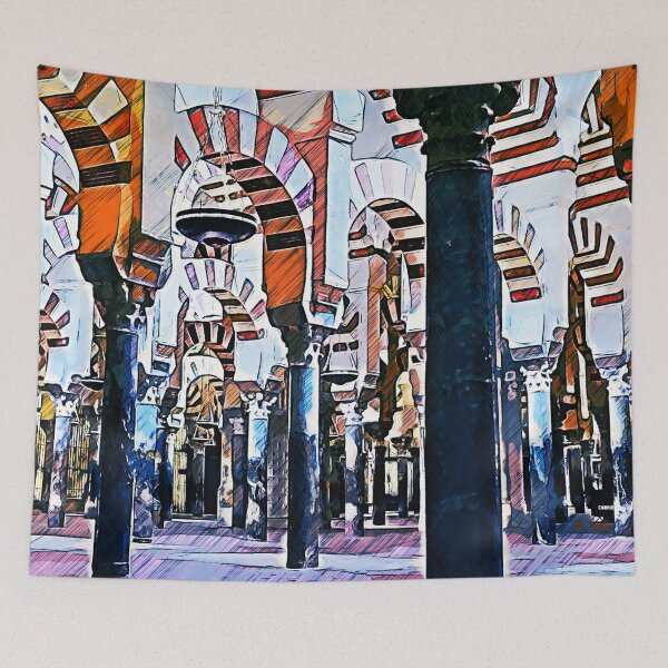 Item preview, The great Mosque of Cordoba designed and sold by AM FineArtPrints.