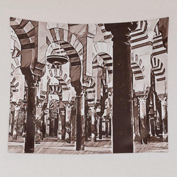 Item preview, The great Mosque of Cordoba designed and sold by AM FineArtPrints.