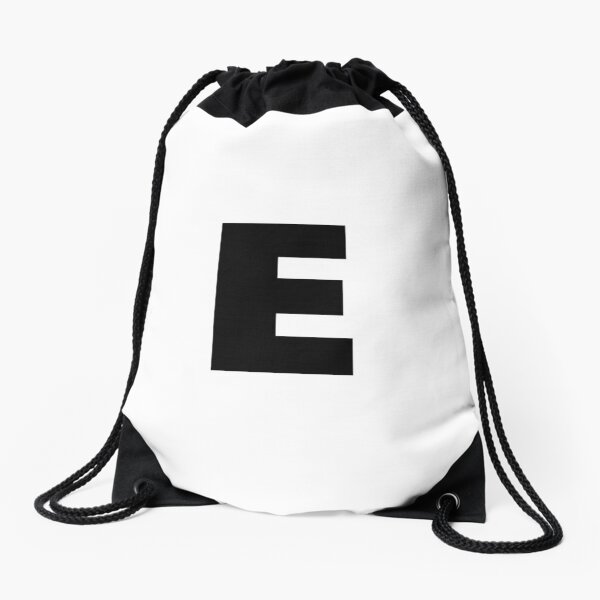 E Drawstring Bag