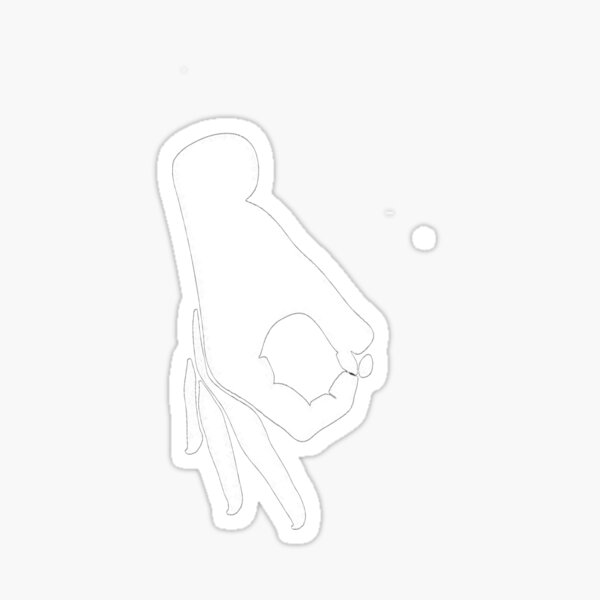 "Hand Gesture Punch Game logo" Sticker for Sale by hood112 Redbubble