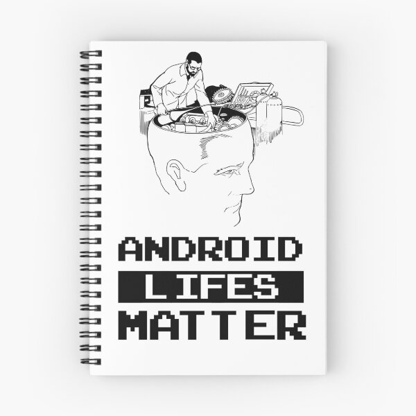 Item preview, Android lifes matter. Android life designed and sold by DerNerd.