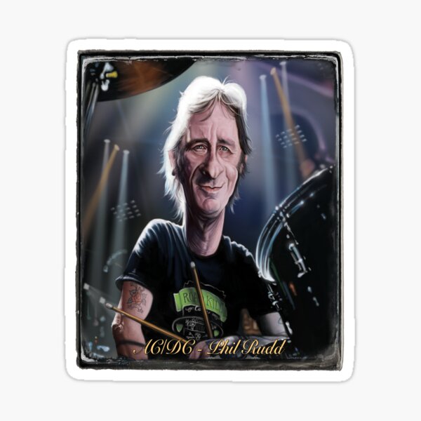 Phil Rudd Sticker