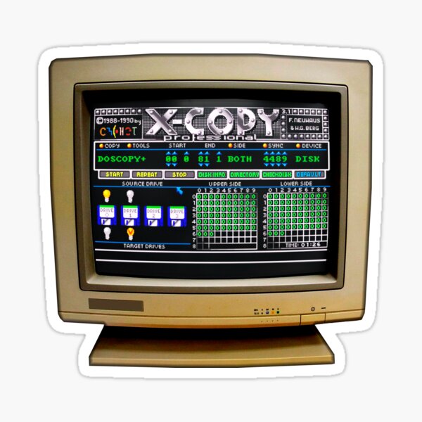 Item preview, X-Copy Monitor - Amiga copy software designed and sold by EmuChicken.